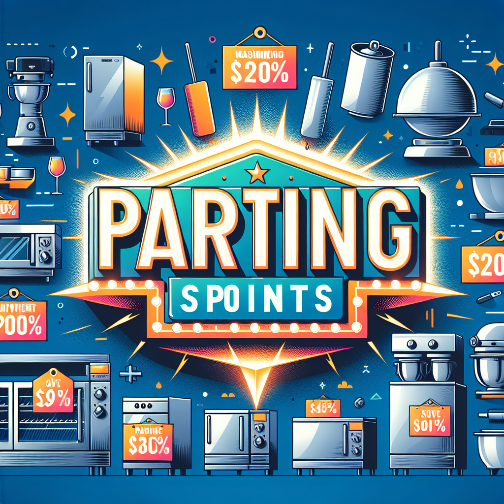 Maximize Your Savings on Foodservice Equipment: Why Parts-Points is Your Go-To Destination