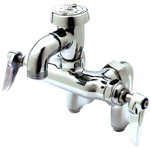 B-0669-RGH T&S Brass Faucet,service , w/vacbkr,ada