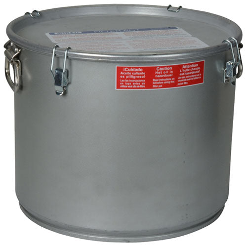 40L Miroil Pot,oil filter35 lbs, w/ lid
