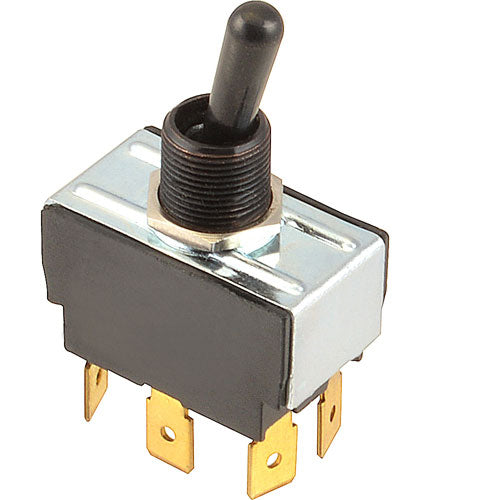 2E30303-16 Lang Switch,toggle on/mom/on, blk
