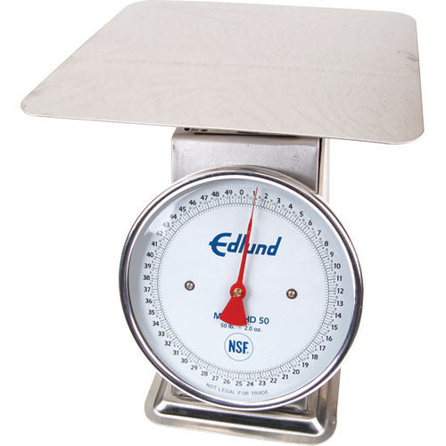 48500 Edlund Stainless receivng scale