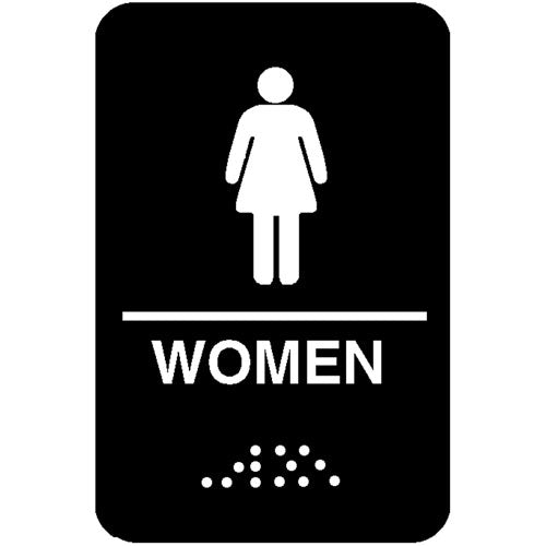 5634 Vollrath/Idea-Medalie Sign,woman's , braille, 6x9