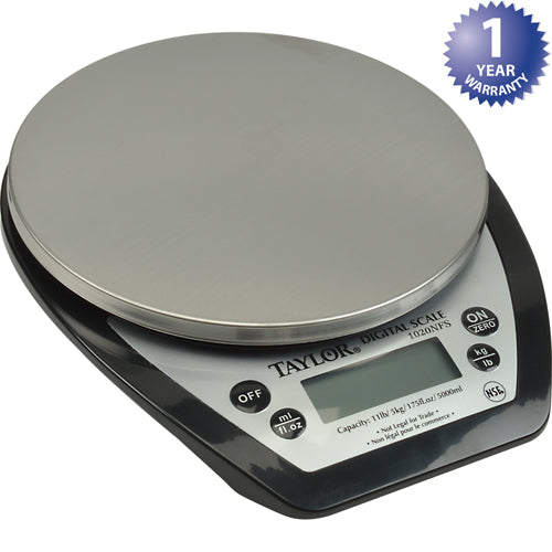 1020NFS Taylor Thermometer Scale, digital (11 lbs, s/s)
