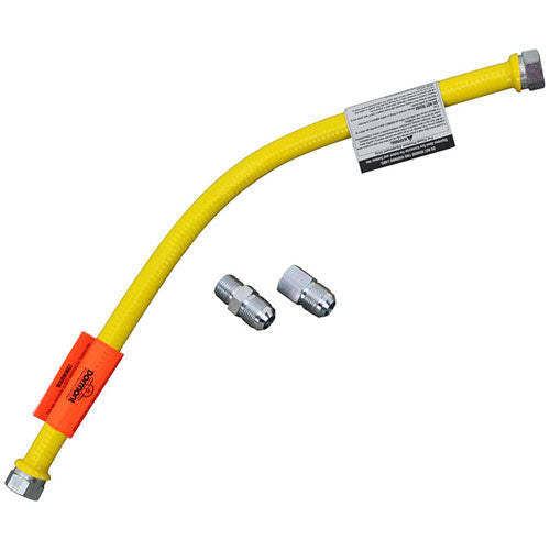 1650NPFS36 Dormont Coated gas connector 1/2
