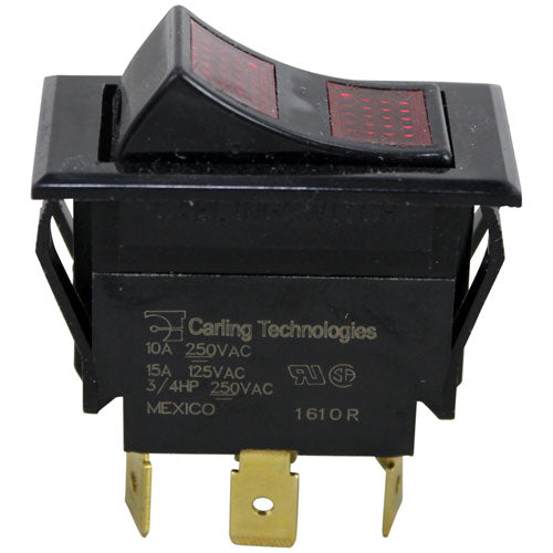 PE-191 Southbend Switch 7/8 x 1-1/2 dpdt ctr-off