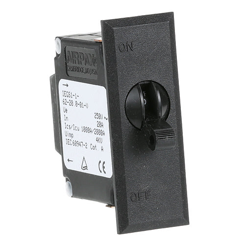 252-6001 Nu-Vu Switch, on/off - breaker