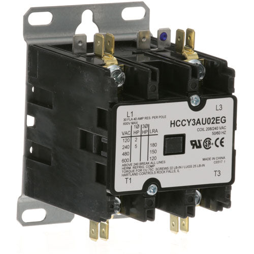 AS-3100722 APW Contactor 2p 30/40a 208/240v