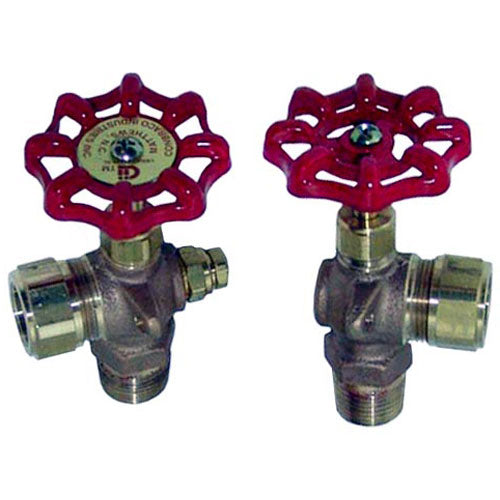 07176 Cleveland Water gauge valve set 1/2