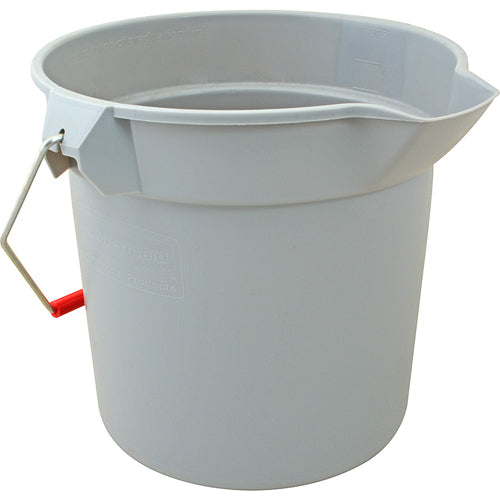 RBMDFG253100BLA Rubbermaid 2 gallon gray sanitizer bucket
