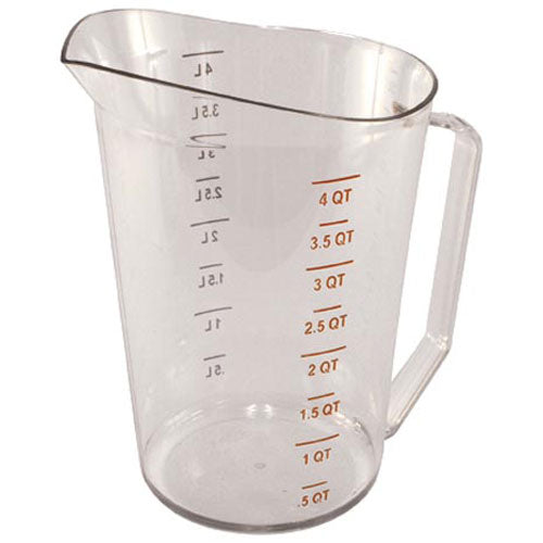 3218 Rubbermaid 4 qt measuring cup-135 clear