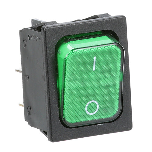 MER340038 Lincoln Rocker switch - green light