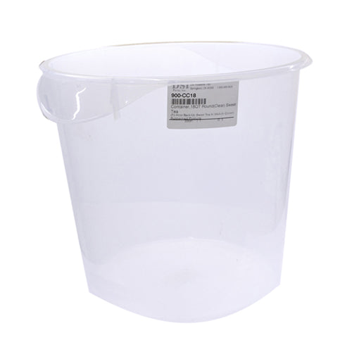 RBMDFG572724CLR Rubbermaid Container,18qt round (clear) sweet tea