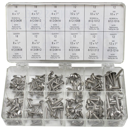 851357 Parts Points Kit, sheet metal screw short